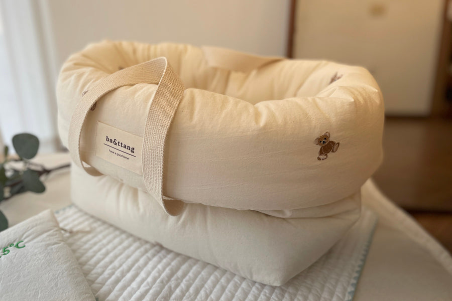 Ba&ttang-Teddy Bear Stroller Seat & Bag[Ba&ttang-百变出行包:可成为推车内垫] image 12