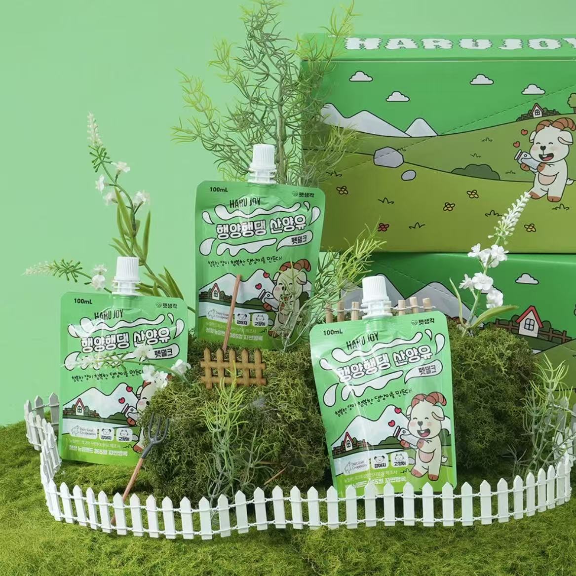 Harujoy-Milk for Cats&Dogs:100ml[快乐奶牛-猫狗兼用宠物奶:100ml] image 0