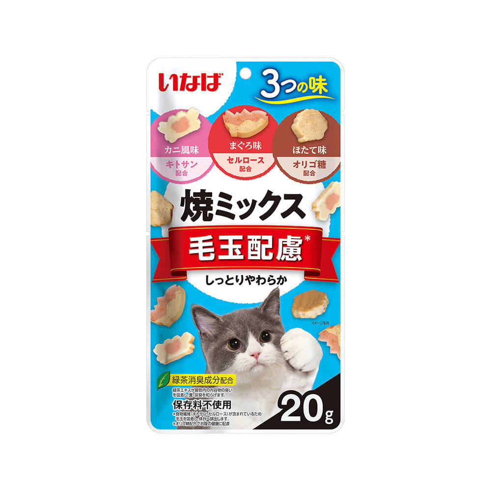 NEW!INABA-Cat Functional Fun Bites[INABA新品-功能性小小烧零食]