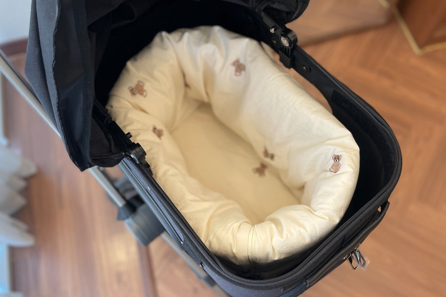Ba&ttang-Teddy Bear Stroller Seat & Bag[Ba&ttang-百变出行包:可成为推车内垫] image 8