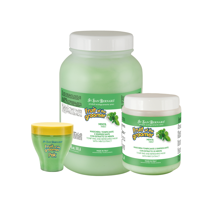 Iv San Bernard-Fruit: Mint(Menta) SH/CON[伊珊娜-水果系列: 薄荷香波/护毛素] image 2