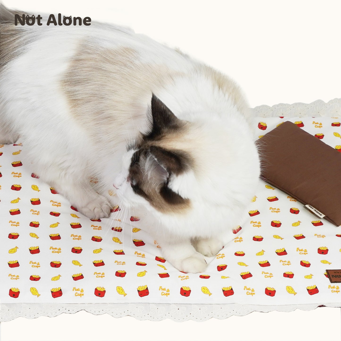 Not Alone-Fish&Chips Folding Pet Blanket[不孤岛-便携式可折叠宠物窝垫包] image 6
