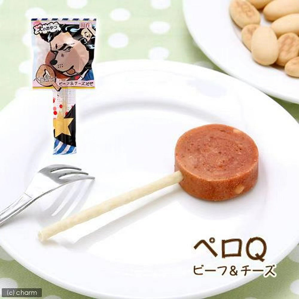 Wanwan PeroQ Lollypop-3Tastes[日本wanwan peroQ肉饼棒棒糖-3种味道] image 1