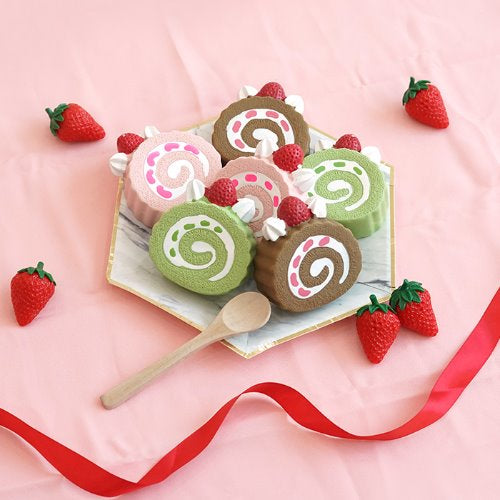 ParisDog Safe Latex Small Cake Sound Toy(3Colours)[韩国ParisDog安全乳胶小蛋糕发声玩具(三种可选) image 0