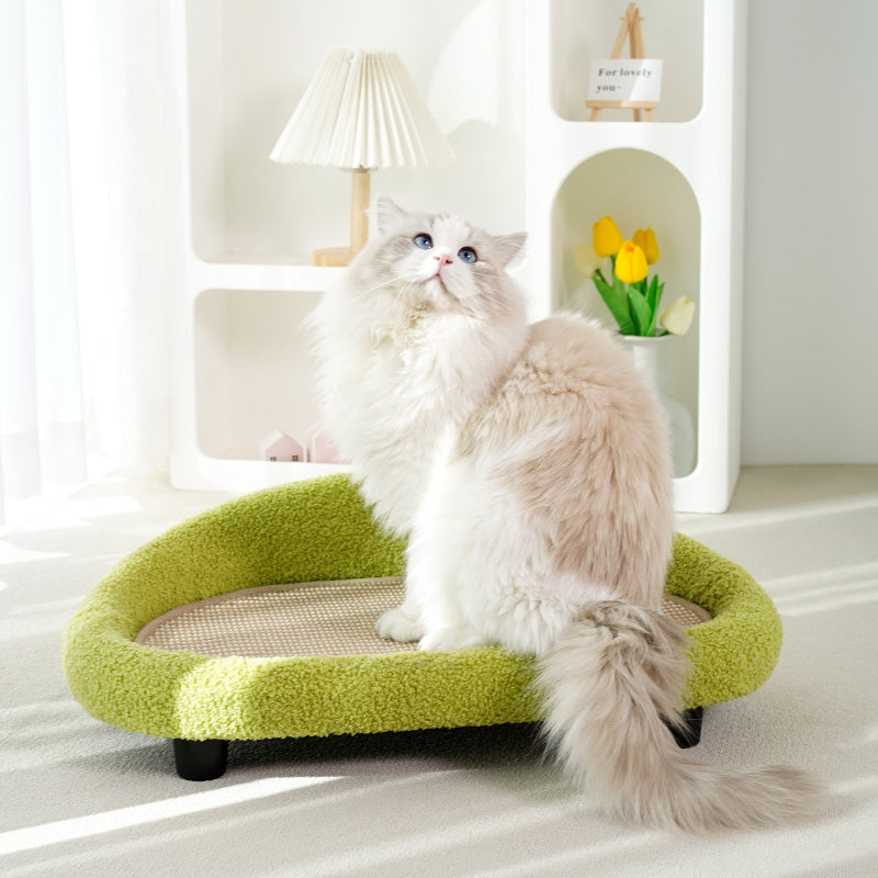 HOT RETURNED-Big Sofa Sisal Scratcher-2Colours[极简剑麻垫沙发-2种颜色]