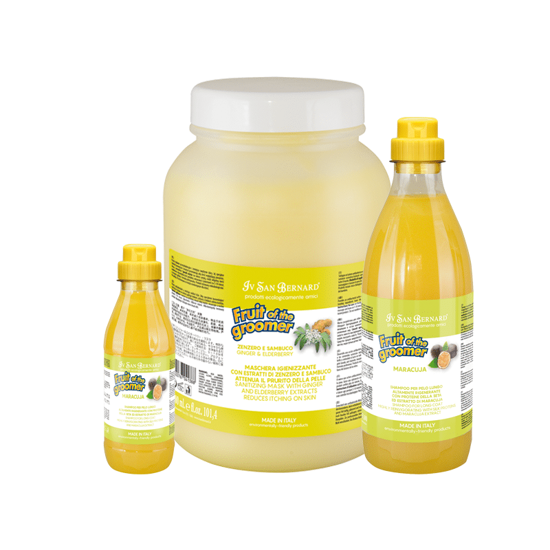 Iv San Bernard-Fruit: Ginger&Elderberry SH/CON[伊珊娜-水果系列: 姜与接骨木香波/护毛素] image 1