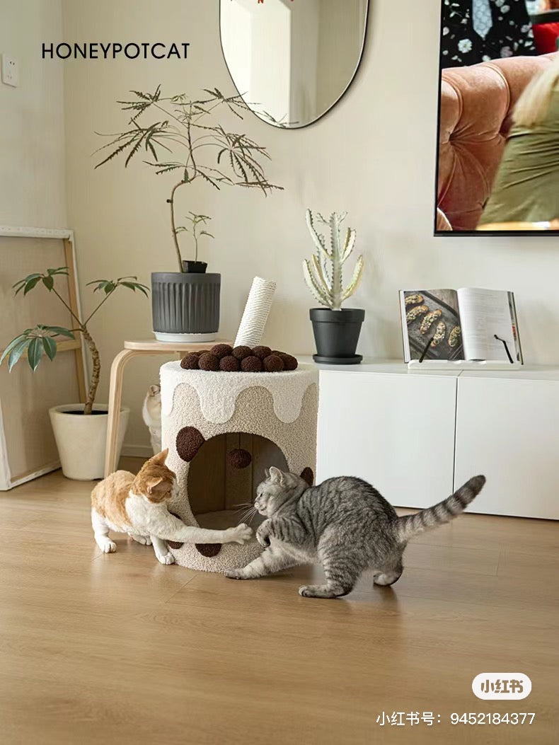 Honeypot Cat-Bubble Milk Tea Cat Nest[蜜罐猫-珍珠奶茶猫窝] image 3