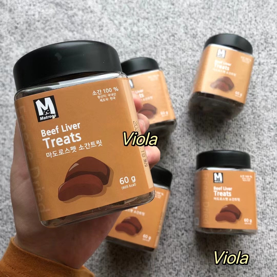 Matroos-Freeze-Dried Beef Liver:60g[Matroos-冻干牛肝:60g] image 1