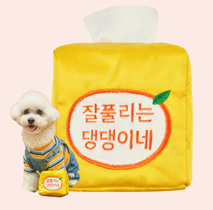 Special Pet Teasing Toys-Draw Tissue Style[韩国自嗨解压玩具系列-长款抽纸] image 0