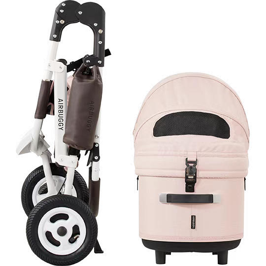 Airbuggy Dome 3 Pink Pet Carrier[Airbuggy Dome3宠物推车-樱花粉] image 4