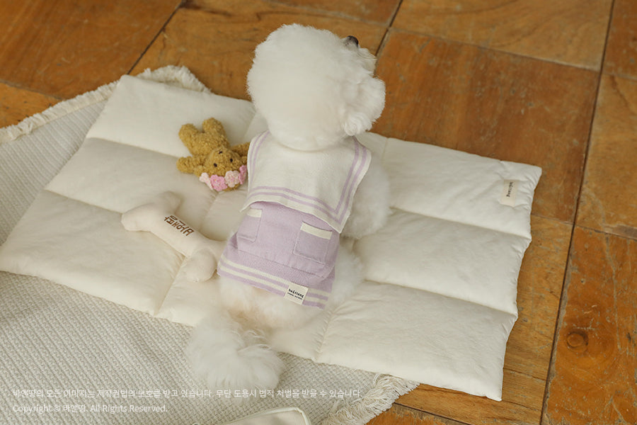 Ba&ttang-Marine Sailor Knit Pullover:lavender[Ba&ttang-水手服小毛衣:紫色] image 9