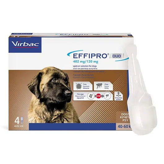 EFFIPRO® DUO Spot-On Flea and Tick Treatment for Dogs[EFFIPRO狗狗体外驱虫药-跳蚤+蜱虫] image 2