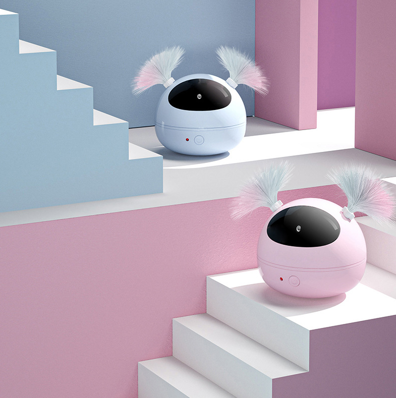 Smart Cat Teaser Robot-USB Rechargable[智能激光机器人玩具USB可充电款-3色可选] image 4