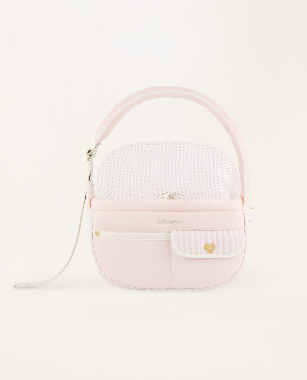 Seoru-Soft Valentine Bag: Milk Pink[Seoru-Valentine系列宠物挎包: 奶油粉] image 3
