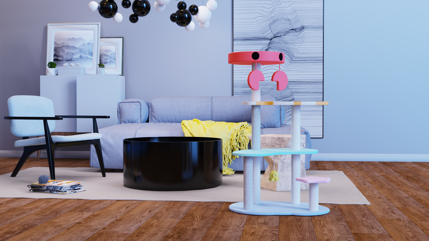 Ocean Cat Playing Frame[海底世界爬架] image 3