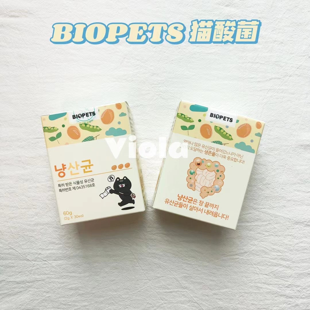 BioPets Pet Lactobacillus (韩国-BioPets宠物乳酸菌2g (一盒30包)) image 1