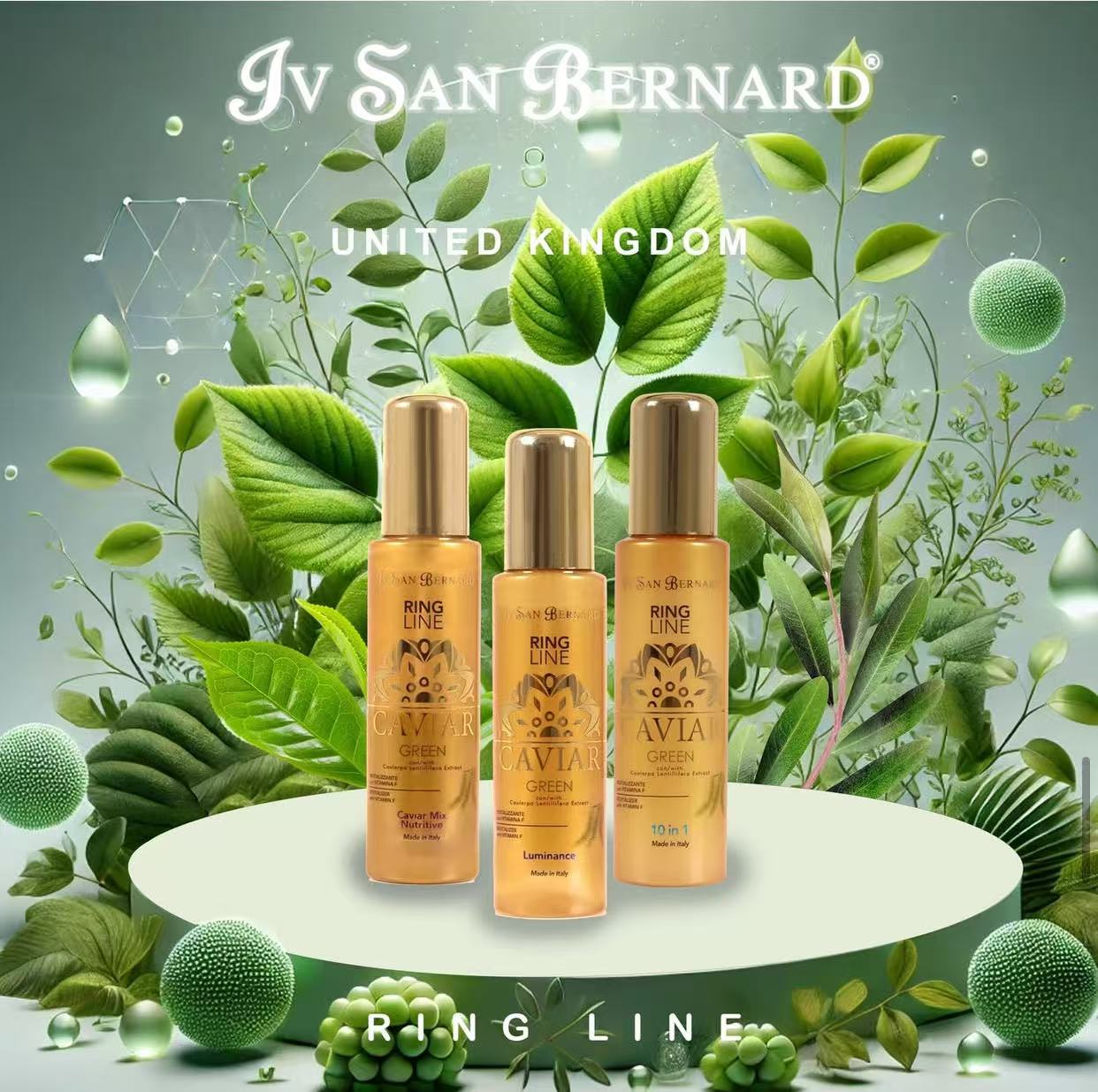 Iv San Bernard-Caviar Green: Luminance-100ml[伊珊娜-卡维尔海葡萄系列: 高丝闪亮喷剂100ml] image 0