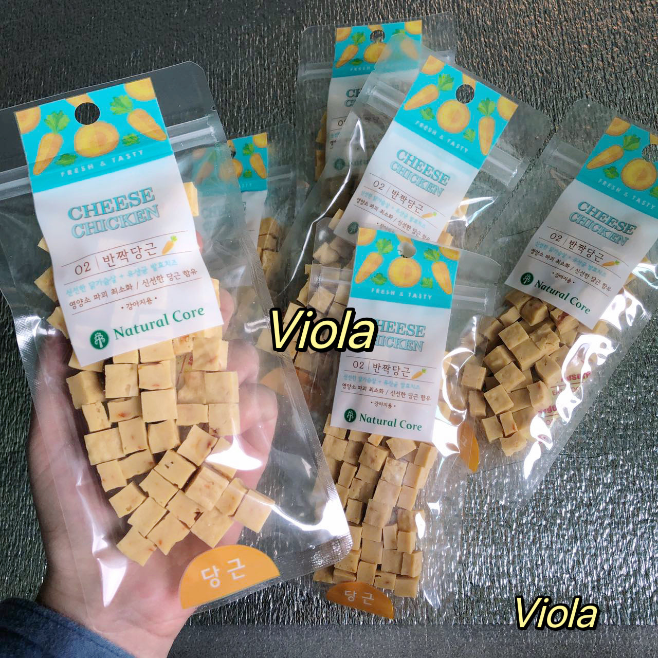 Natural Core Cheese Chicken Cubes[韩国Natural Core芝士鸡肉/果蔬粒(4款可选)] image 10