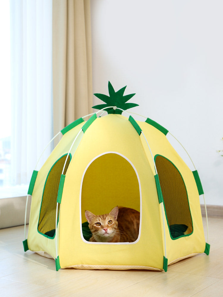 Pet Pineapple Big Tent-75x65cm[菠萝宠物大帐篷-75x65cm] image 8