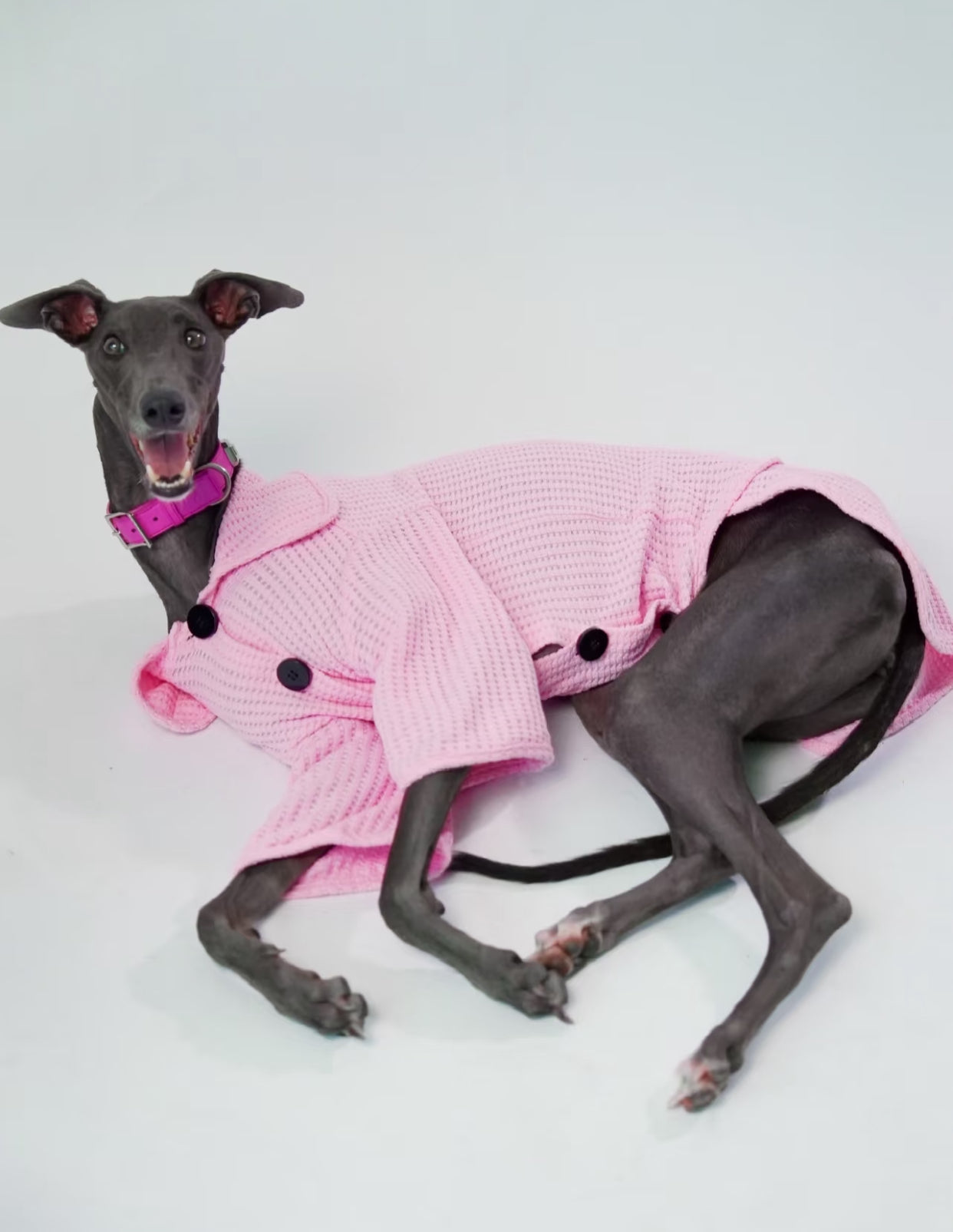 RIX CHIC BabyPink T-Shirt 华夫格两脚衣 image 4