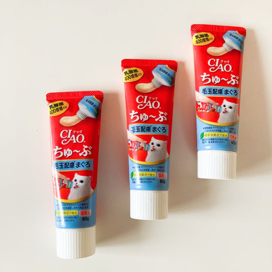 CIAO-Paste AntiHairball Tuna[CIAO-乳酸菌化毛膏吞拿鱼] image 0