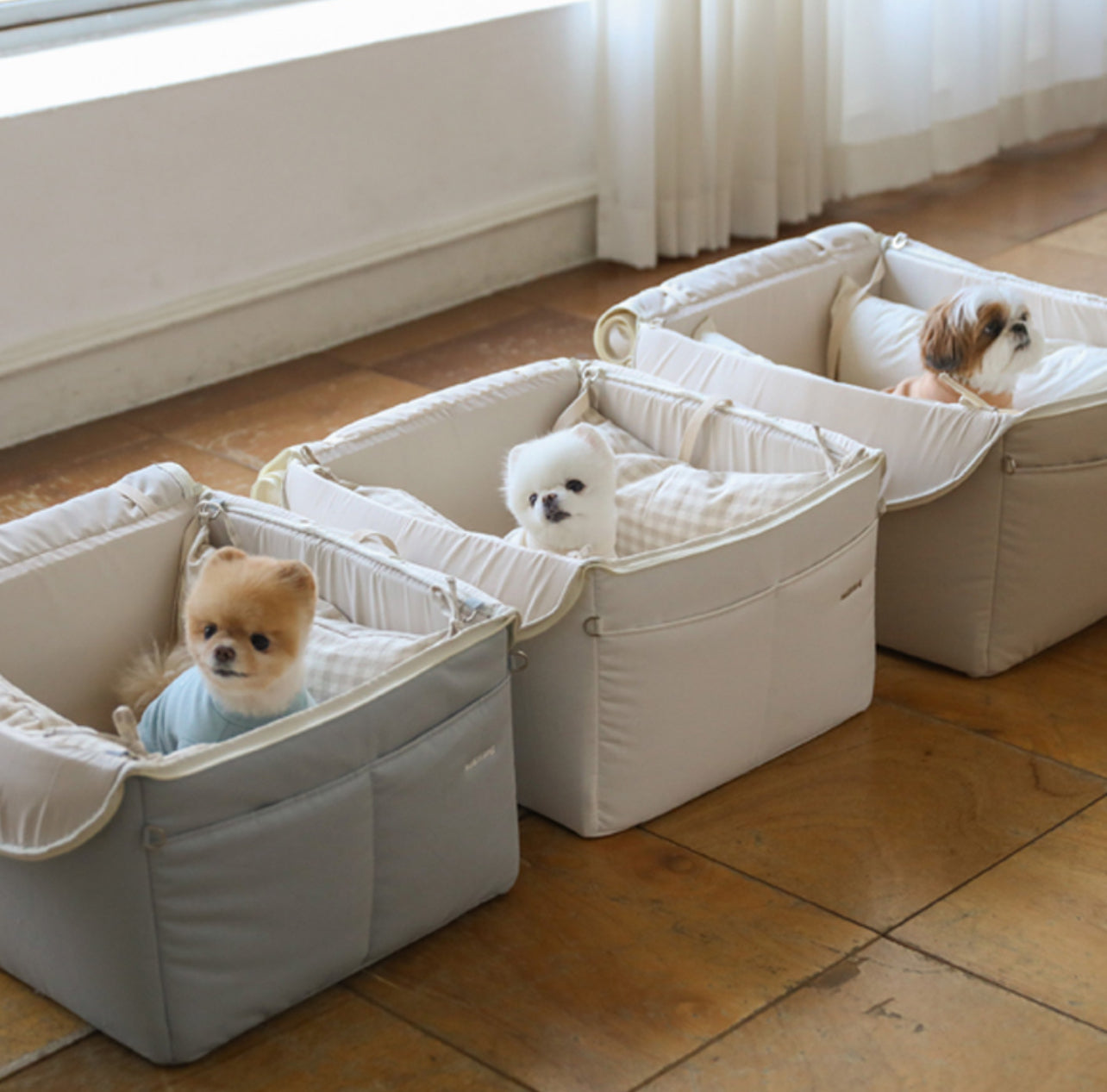 Ba&ttang-Basic Cozy Mung Seat + Cushion:3color[Ba&ttang-车载/出行小窝+内垫:3色可选] image 6