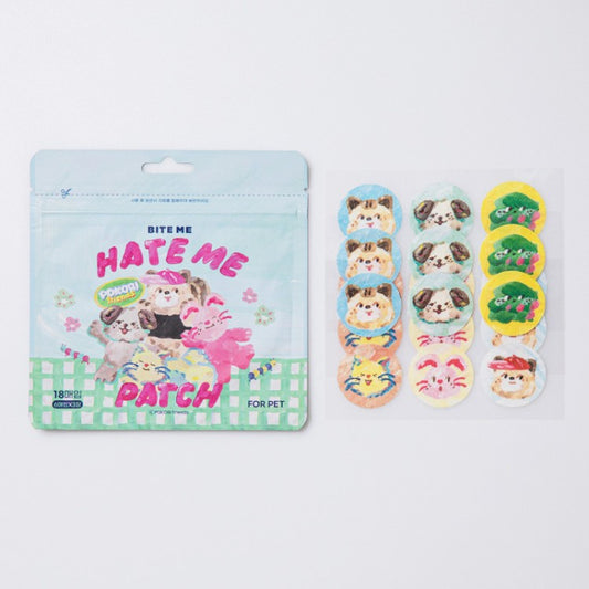BiteMe-HateMe Pet Anti-Bug Patch:18Pieces[BiteMe-HateMe防虫贴:18片] image 0