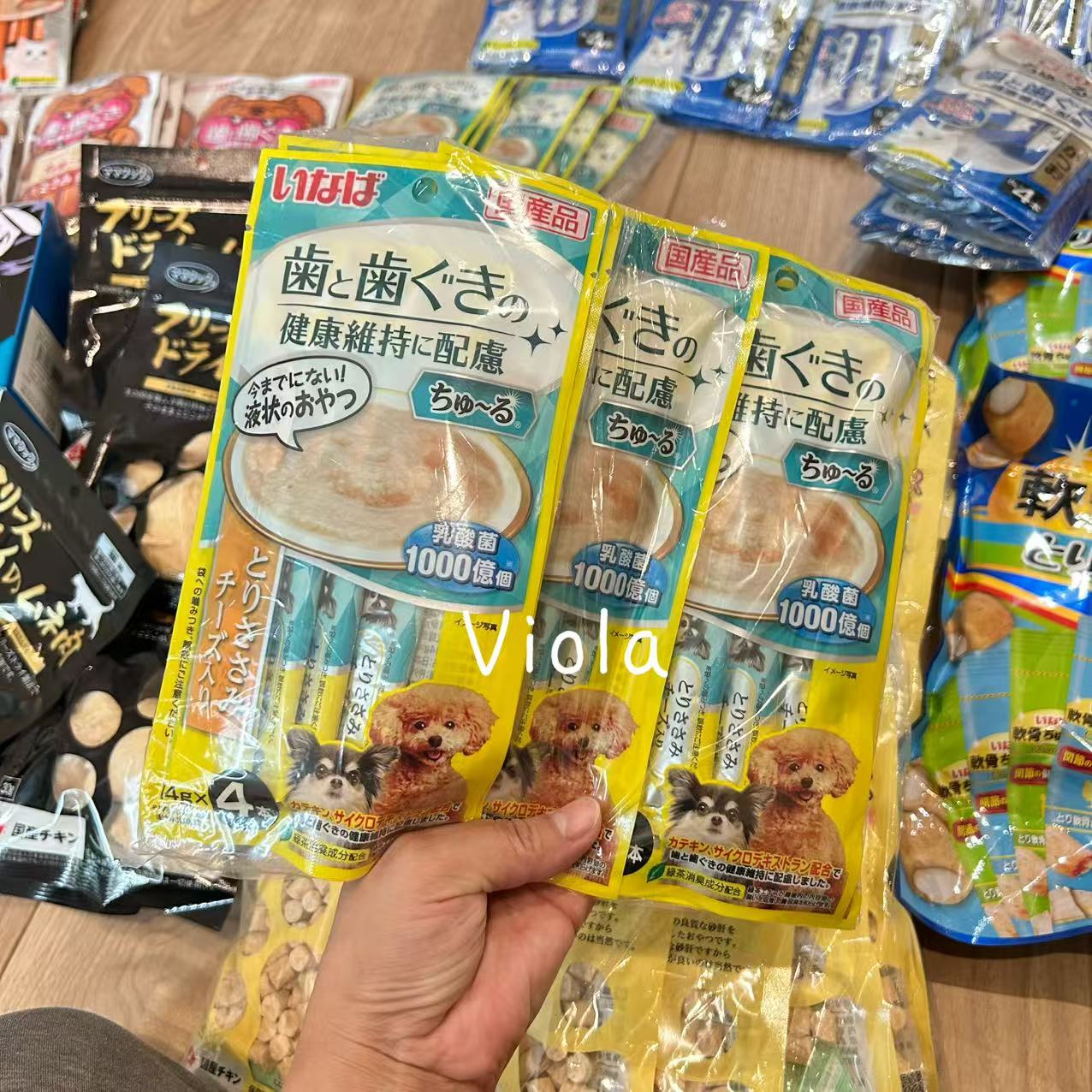 NEW!INABA-Dental Care Meat Stick 2Flavors[NEW!INABA-护牙护齿肉条2种味道] image 2