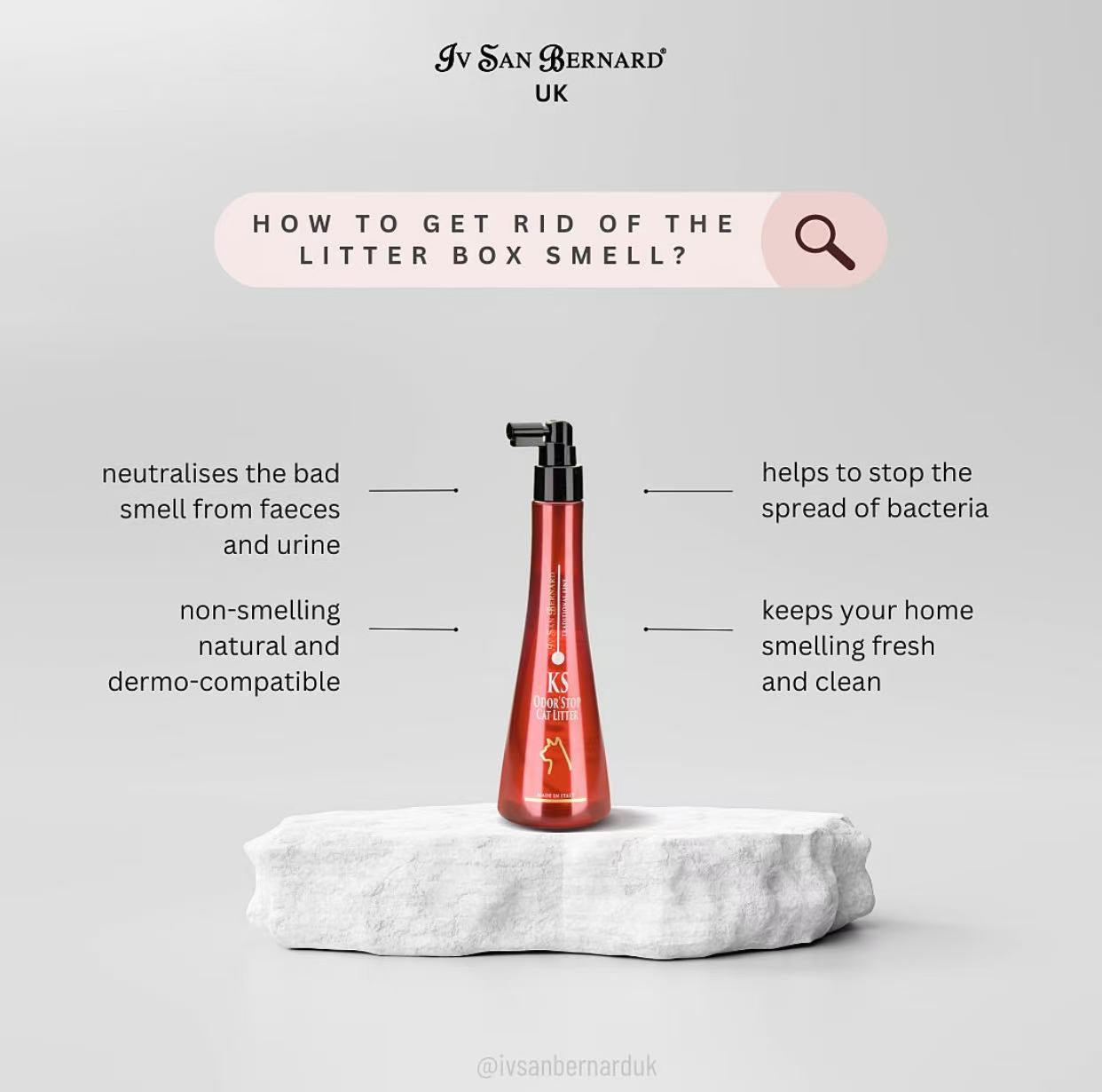 Iv San Bernard-Traditional: KS Odor’Stop-Environment (Litter)[伊珊娜-经典系列: 环境除臭喷雾] image 0