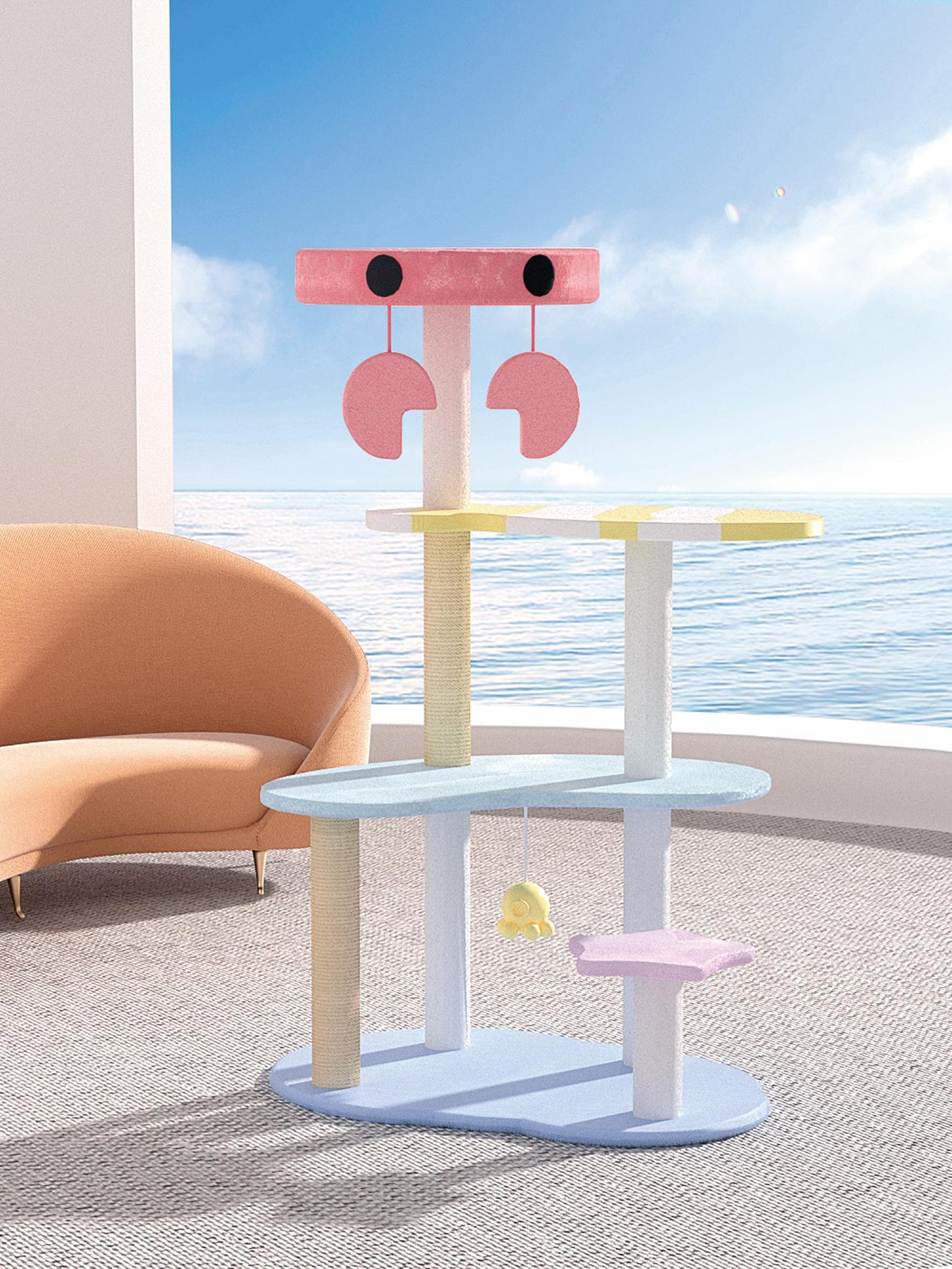 Ocean Cat Playing Frame[海底世界爬架] image 0