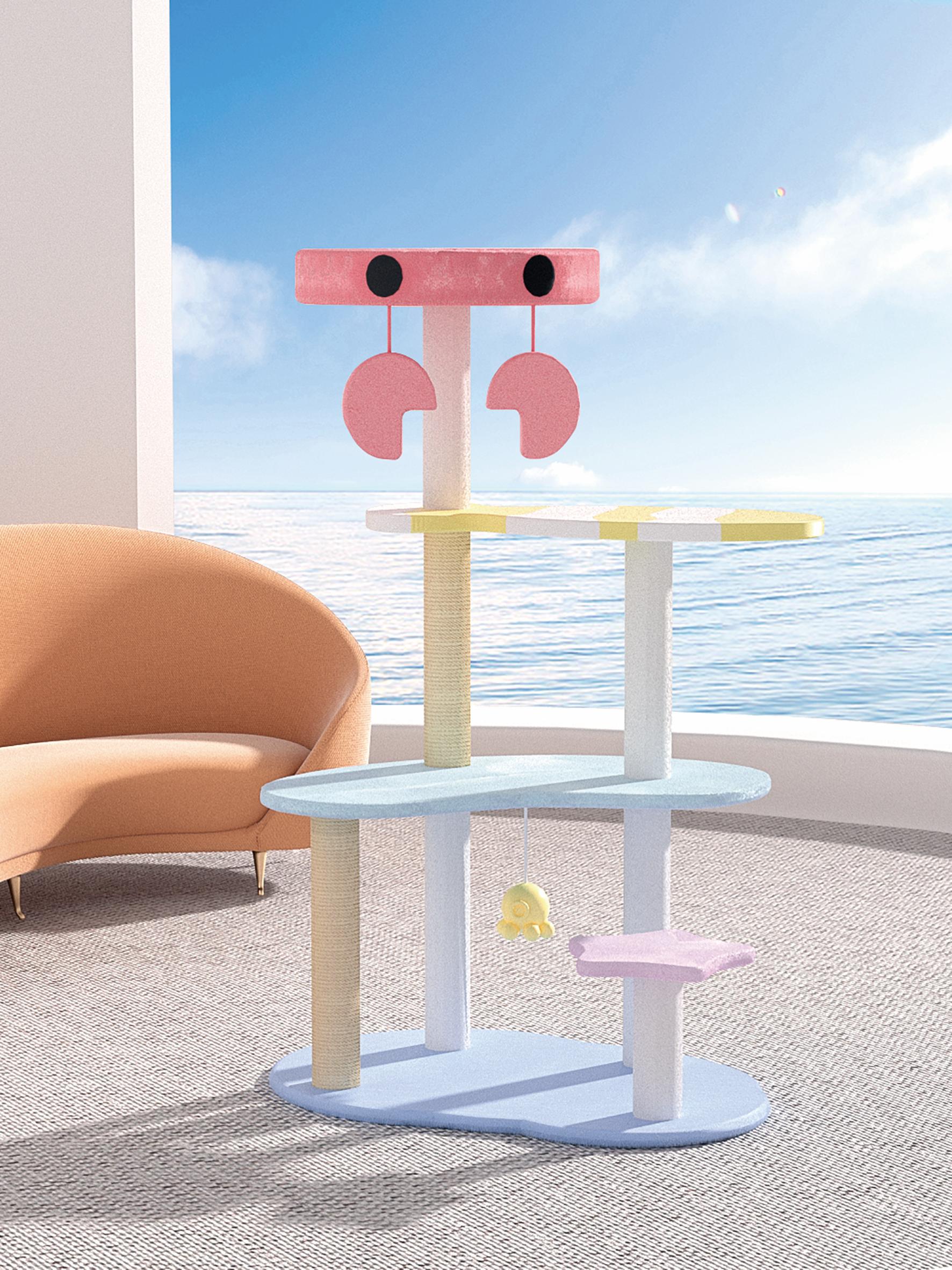 Ocean Cat Playing Frame[海底世界爬架] image 0