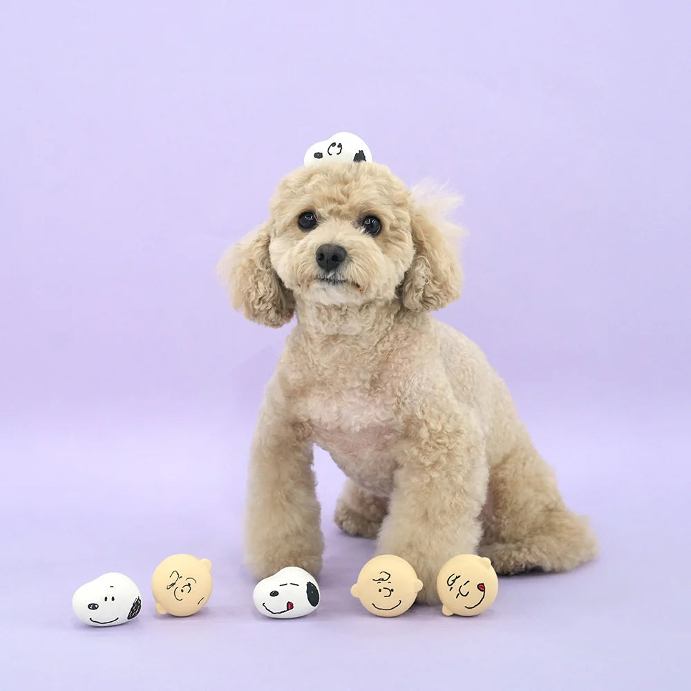 Snoopy Soft Sounding Emoji Latex Toy[韩国Snoopy联名Emoji咬咬玩具] image 0