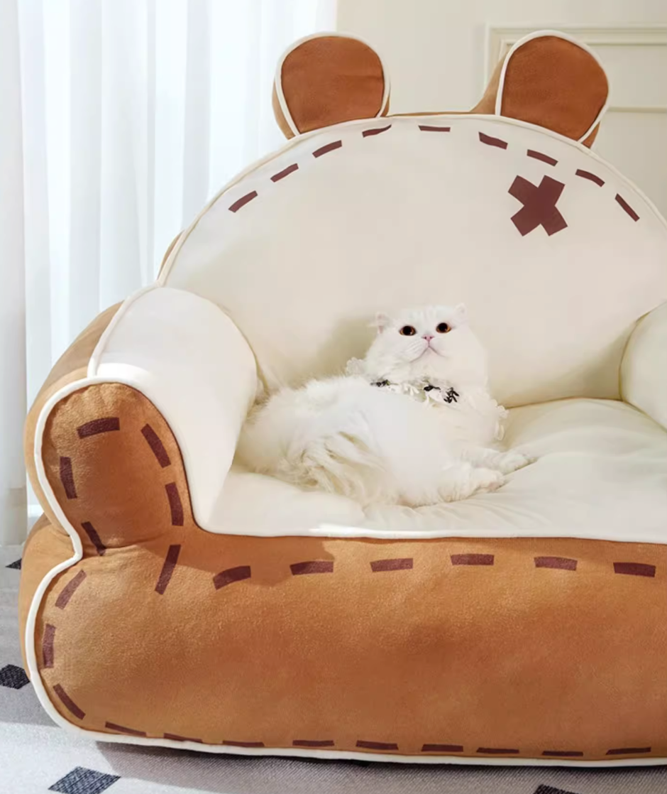 Little Bear Fabric Sofa-Regular/ExtraLarge [小熊布艺沙发-M/XL] image 1