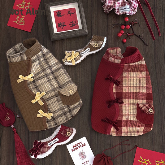 NotAlone-Lucky Pawket New Year Pet Clothes[不孤岛-新年装点好运系列宠物服装] image 0