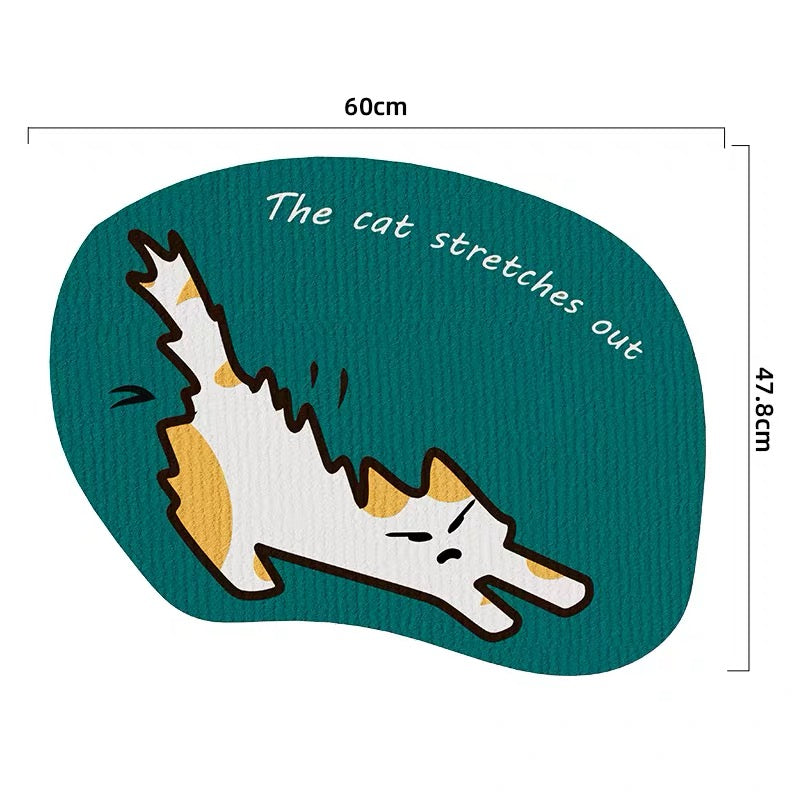 Furry Cat Scratching Pad-with Sticker[炸毛猫抓垫-可粘贴款]