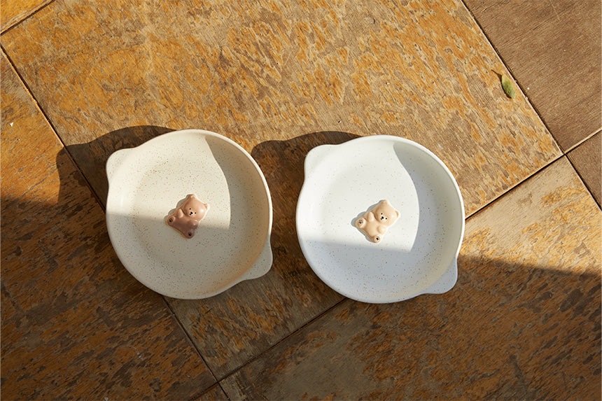 Ba&ttang-Hello Bear Plate:2color[Ba&ttang-Hello Bear宠物盘] image 3