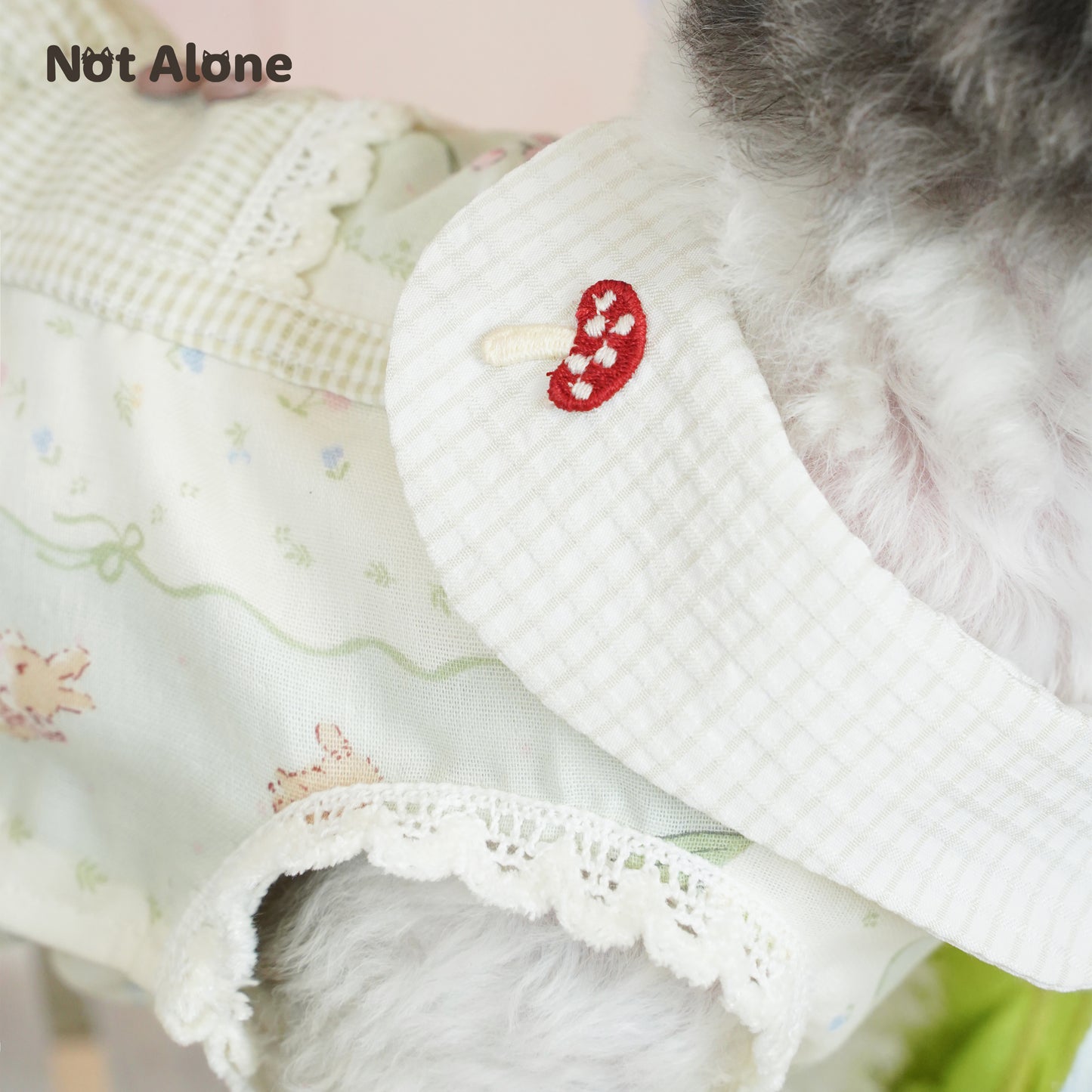 NotAlone-Afternoon Tea Bunny Dress [不孤岛-花花兔兔茶歇裙] image 5