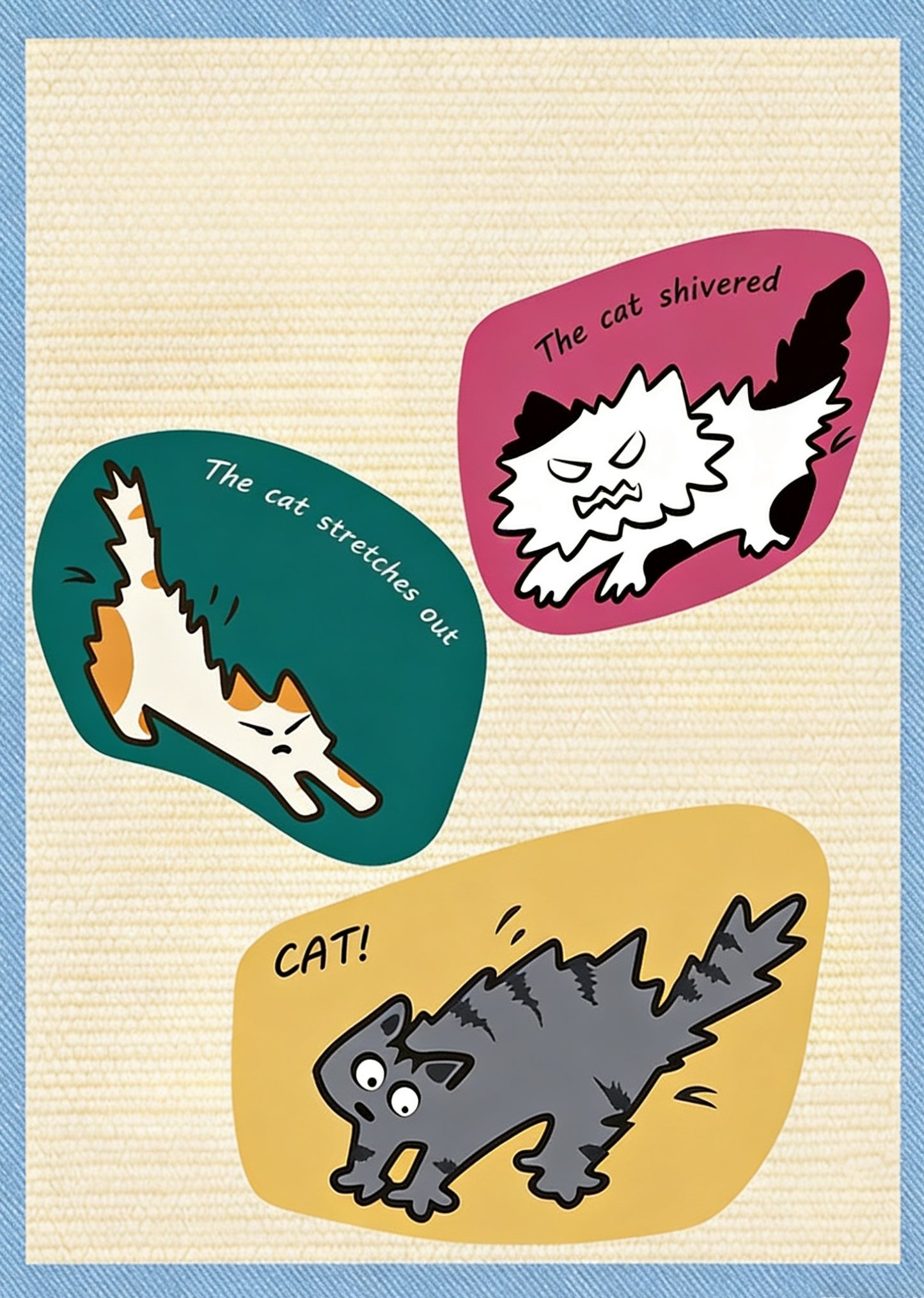Furry Cat Scratching Pad-with Sticker[炸毛猫抓垫-可粘贴款]