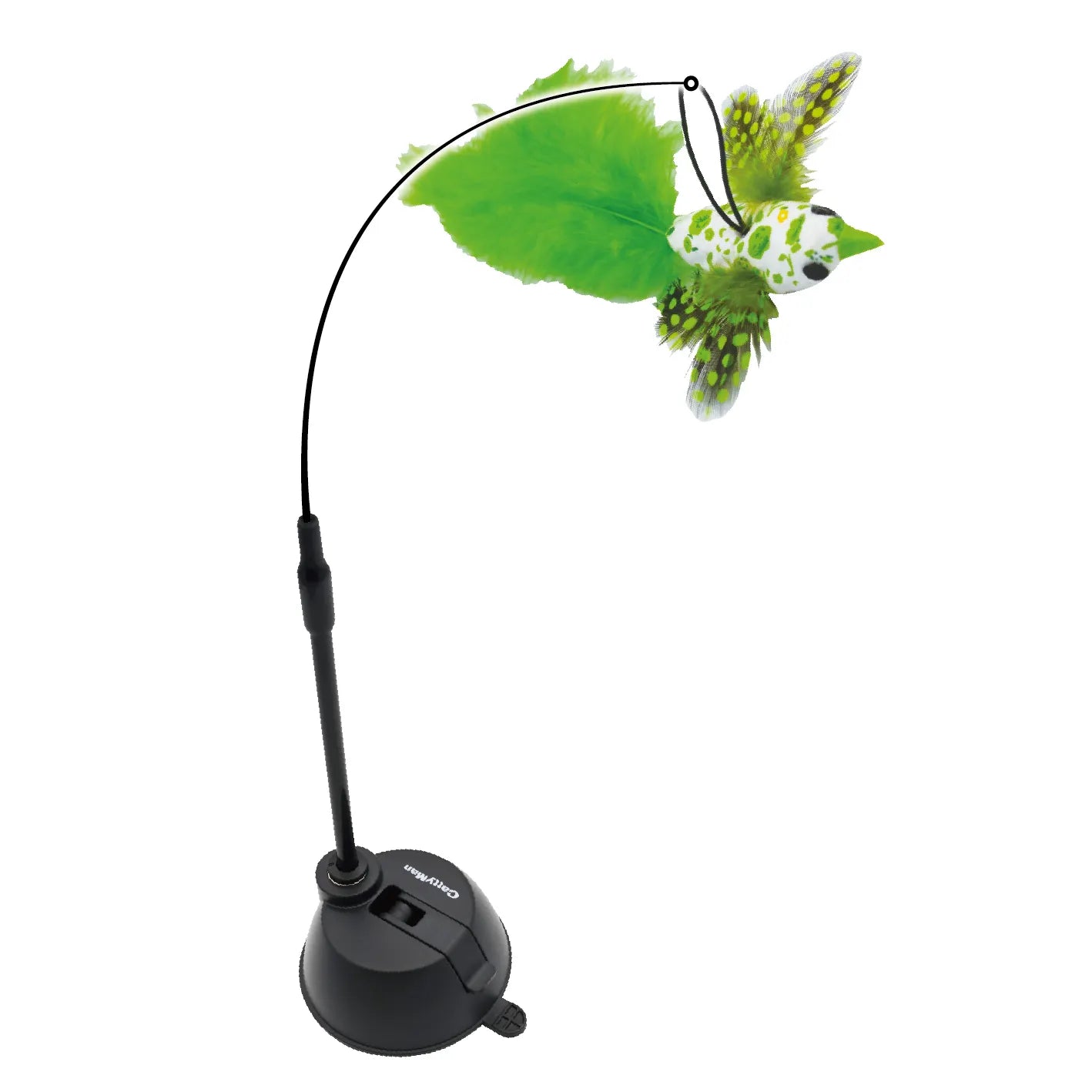 Cattyman PLAYFUL SUCTION CUP DANGLER CAT TOY[Cattyman吸盘小鸟玩具] image 0