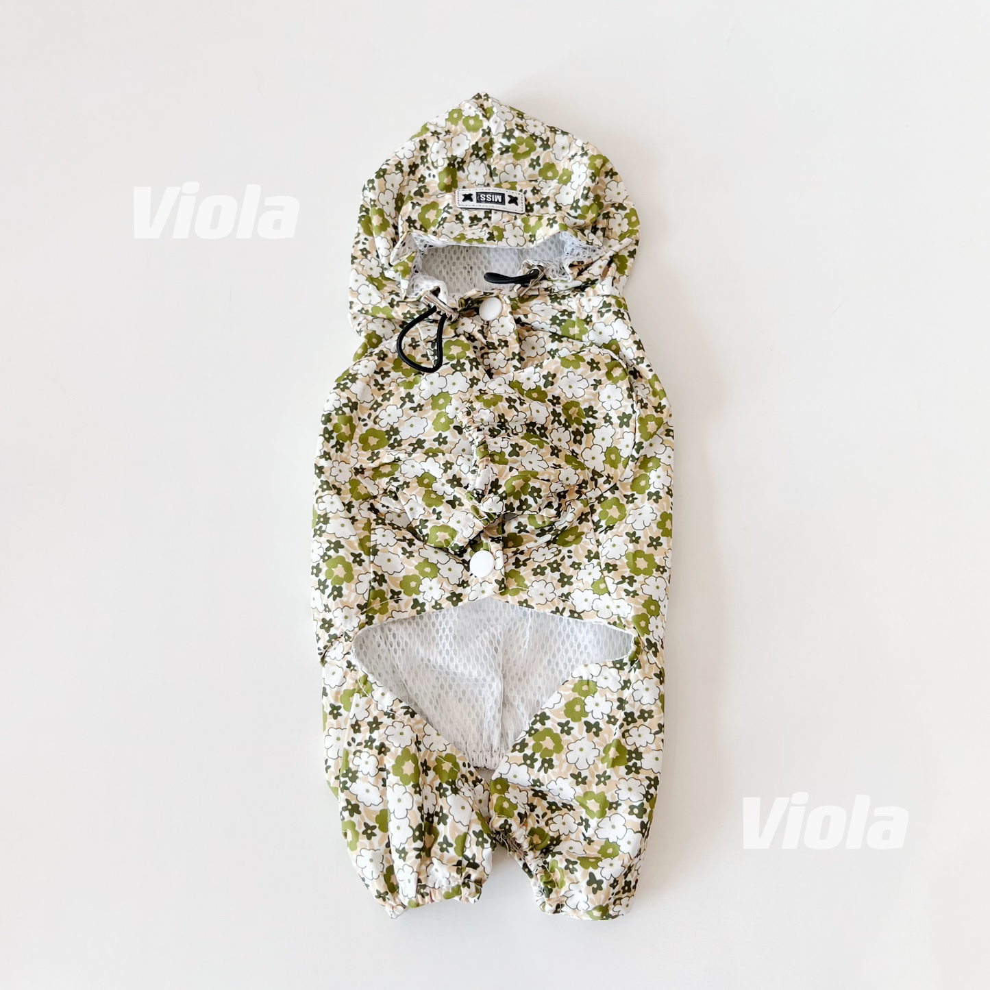 Pet Light Raincoat-NotForHeavyRains:3Types[宠物雨衣:3种款式] image 4