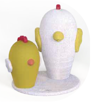 Cute Chicken Scratch Post[可爱小黄鸡猫抓柱] image 7