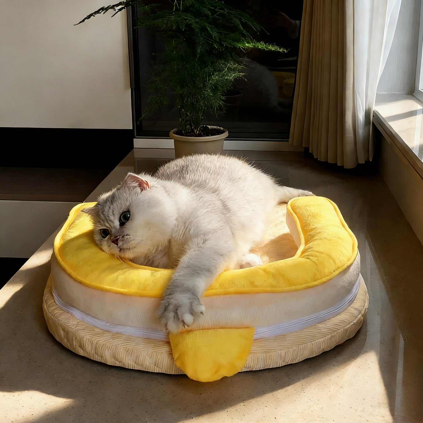 Bell Pet Bed[铃铛U型猫窝]