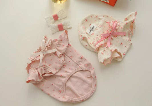 Pets&Me Floral Shirt-3types[韩国Pets&Me春日碎花系列-3款可选] image 0