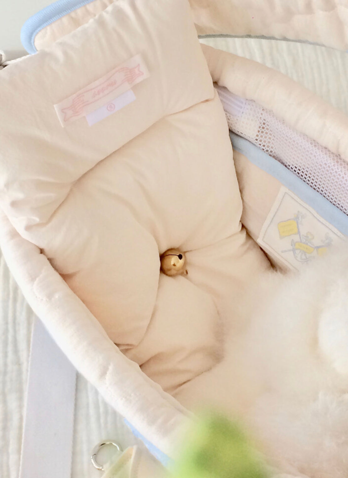 Seoru-Mesh Valentine Bag:M blue[Seoru-新款Mesh Valentine单肩包带可折叠透气网:M号迷雾蓝] image 5