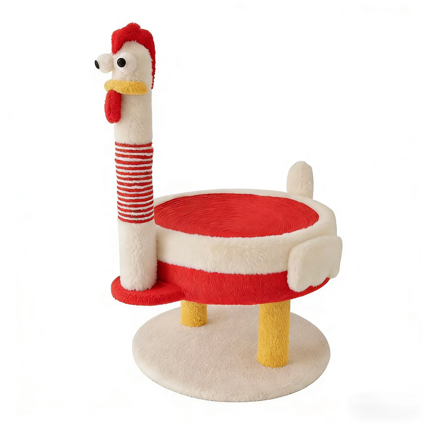 DerDer Chicken Cat Scratching Tree/Bed[DerDer鸡小爬架-新年新气象款]