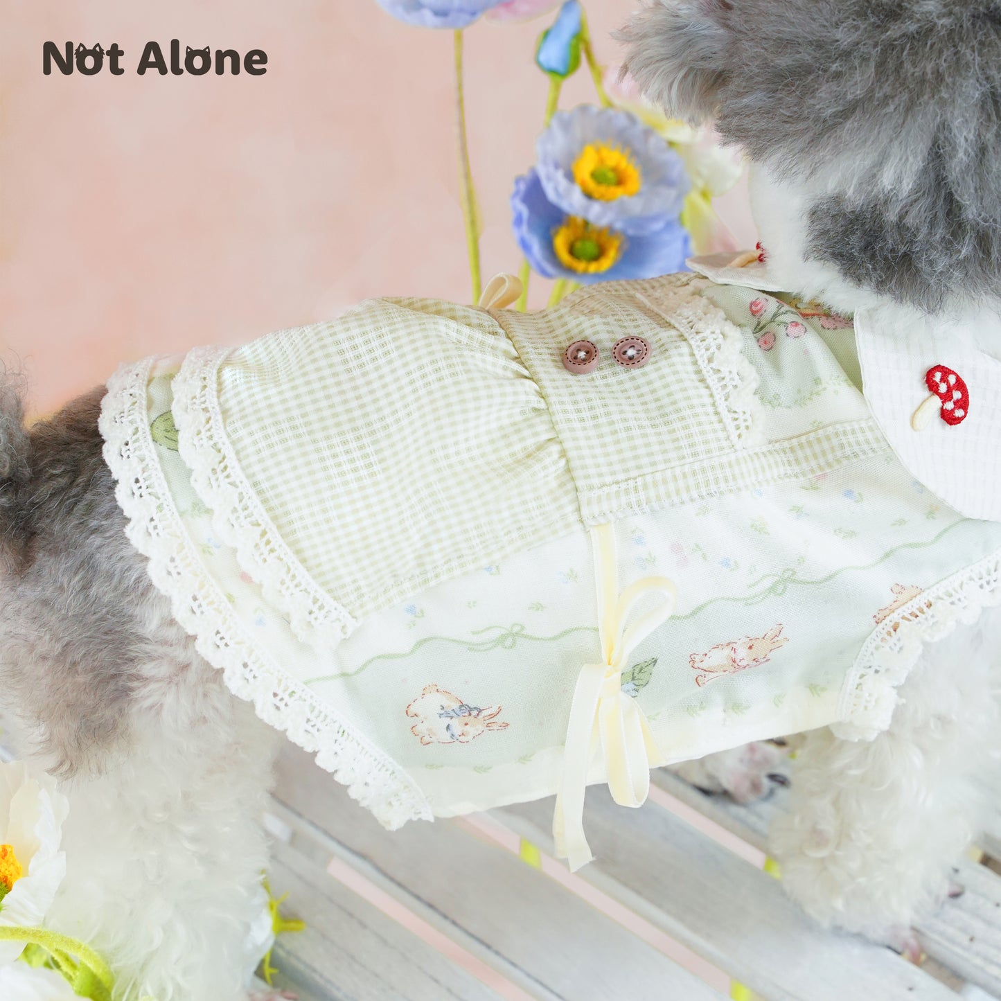 NotAlone-Afternoon Tea Bunny Dress [不孤岛-花花兔兔茶歇裙] image 3