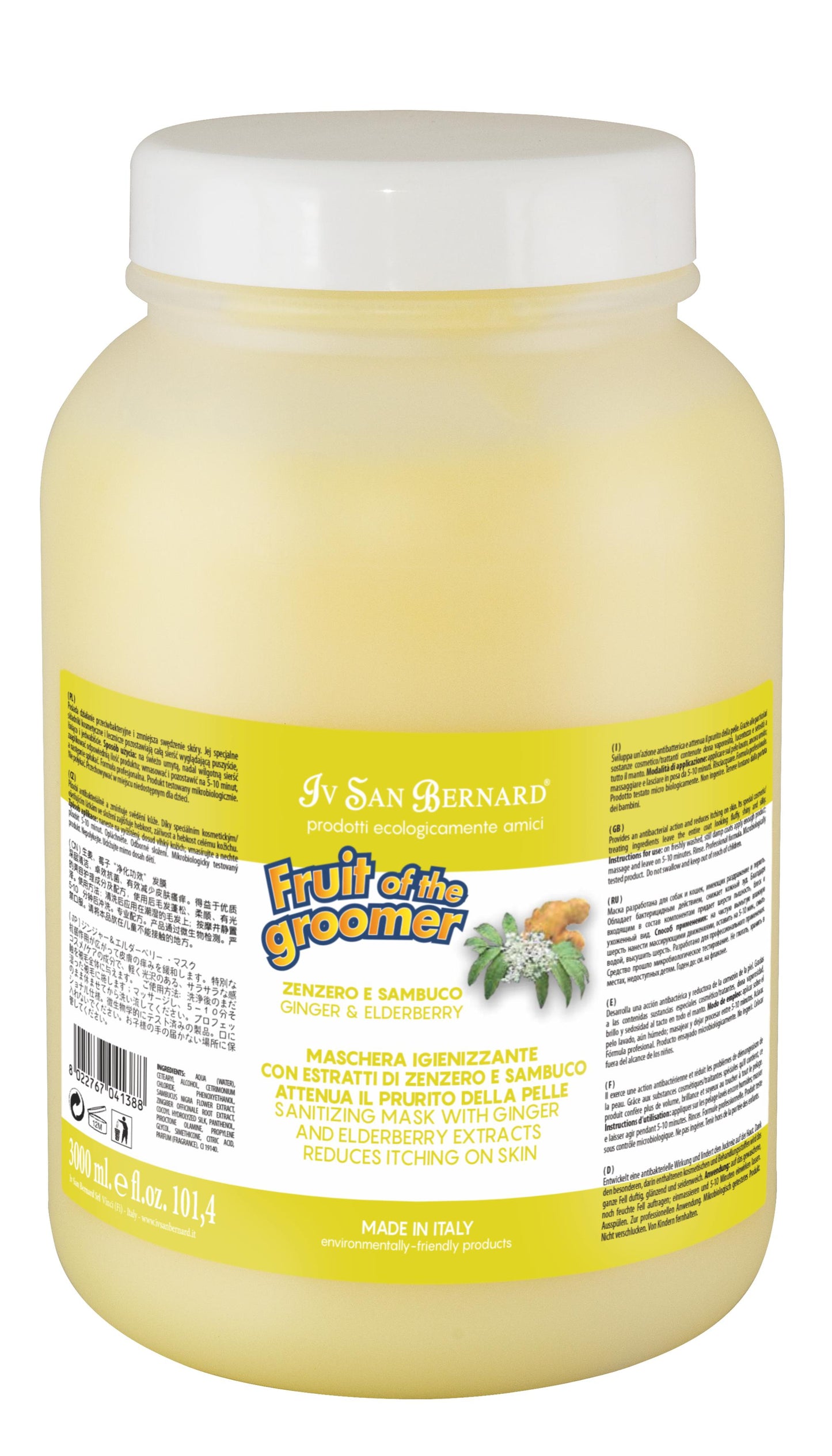 Iv San Bernard-Fruit: Ginger&Elderberry SH/CON[伊珊娜-水果系列: 姜与接骨木香波/护毛素] image 7