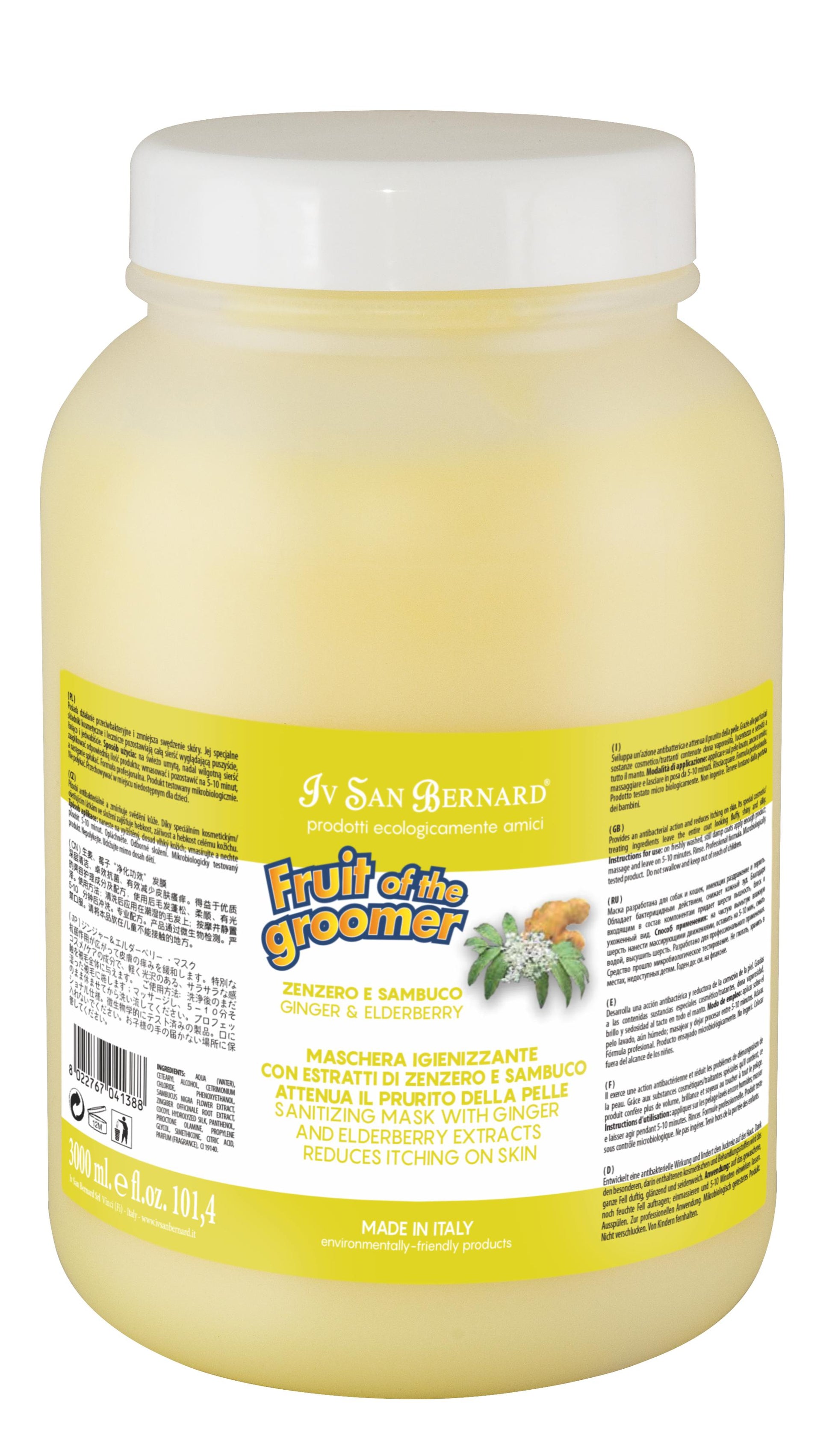 Iv San Bernard-Fruit: Ginger&Elderberry SH/CON[伊珊娜-水果系列: 姜与接骨木香波/护毛素] image 7