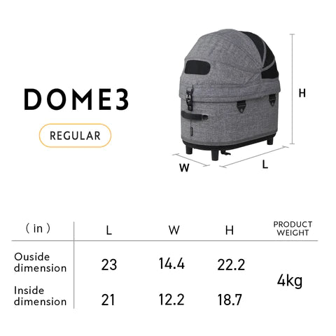 Airbuggy Dome 3 Grass Green Pet Carrier[Airbuggy Dome3宠物推车-青草绿] image 9