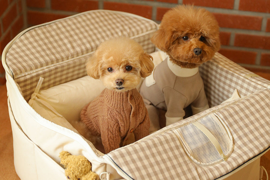 Ba&ttang-Basic Cozy Mung Seat + Cushion:3color[Ba&ttang-车载/出行小窝+内垫:3色可选] image 7